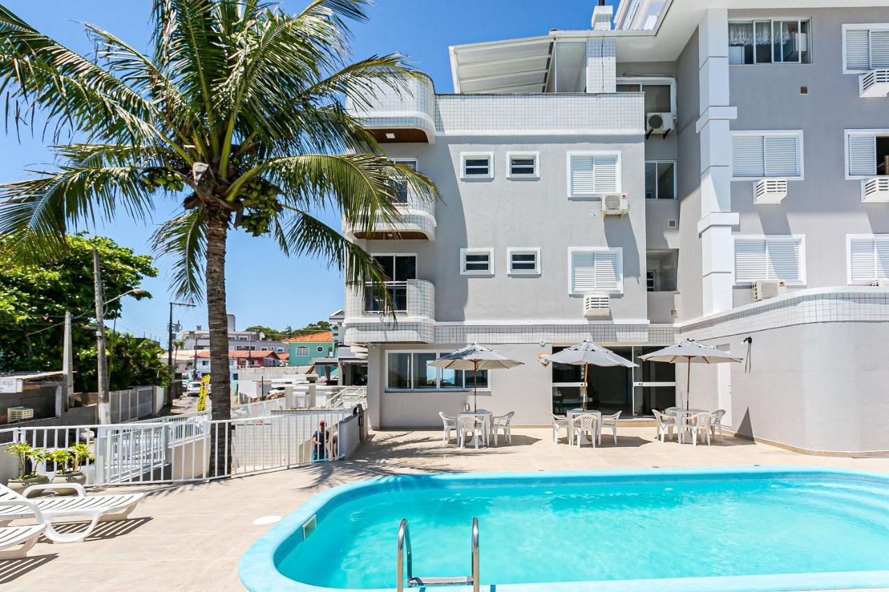 Predio Com Apartamentos Completos, Com Piscina E A Passos Da Praia - Agua Marinha Флорианополис Экстерьер фото