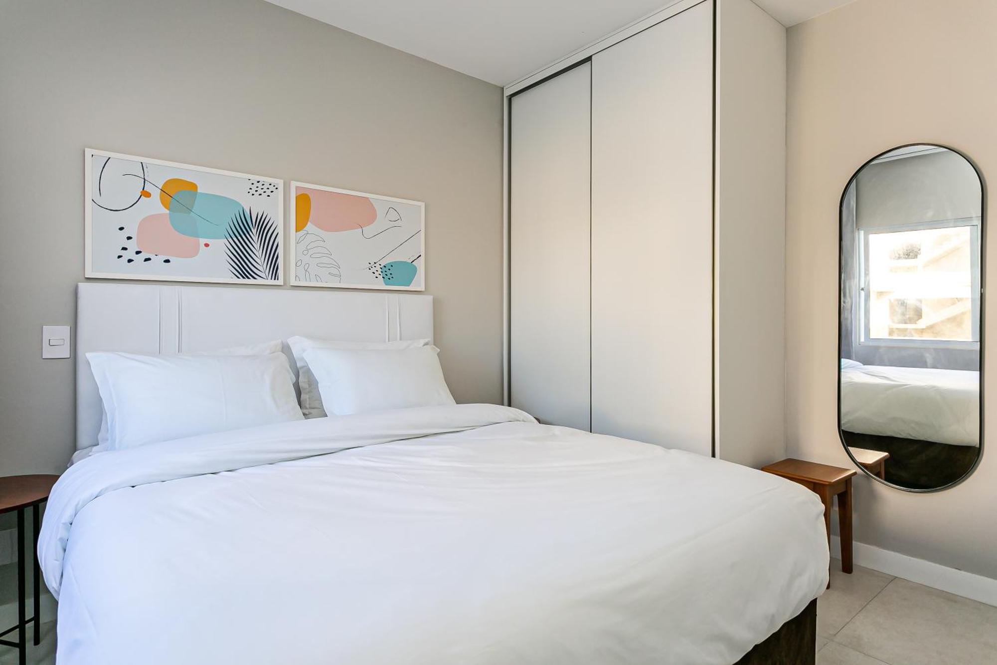 Predio Com Apartamentos Completos, Com Piscina E A Passos Da Praia - Agua Marinha Флорианополис Экстерьер фото
