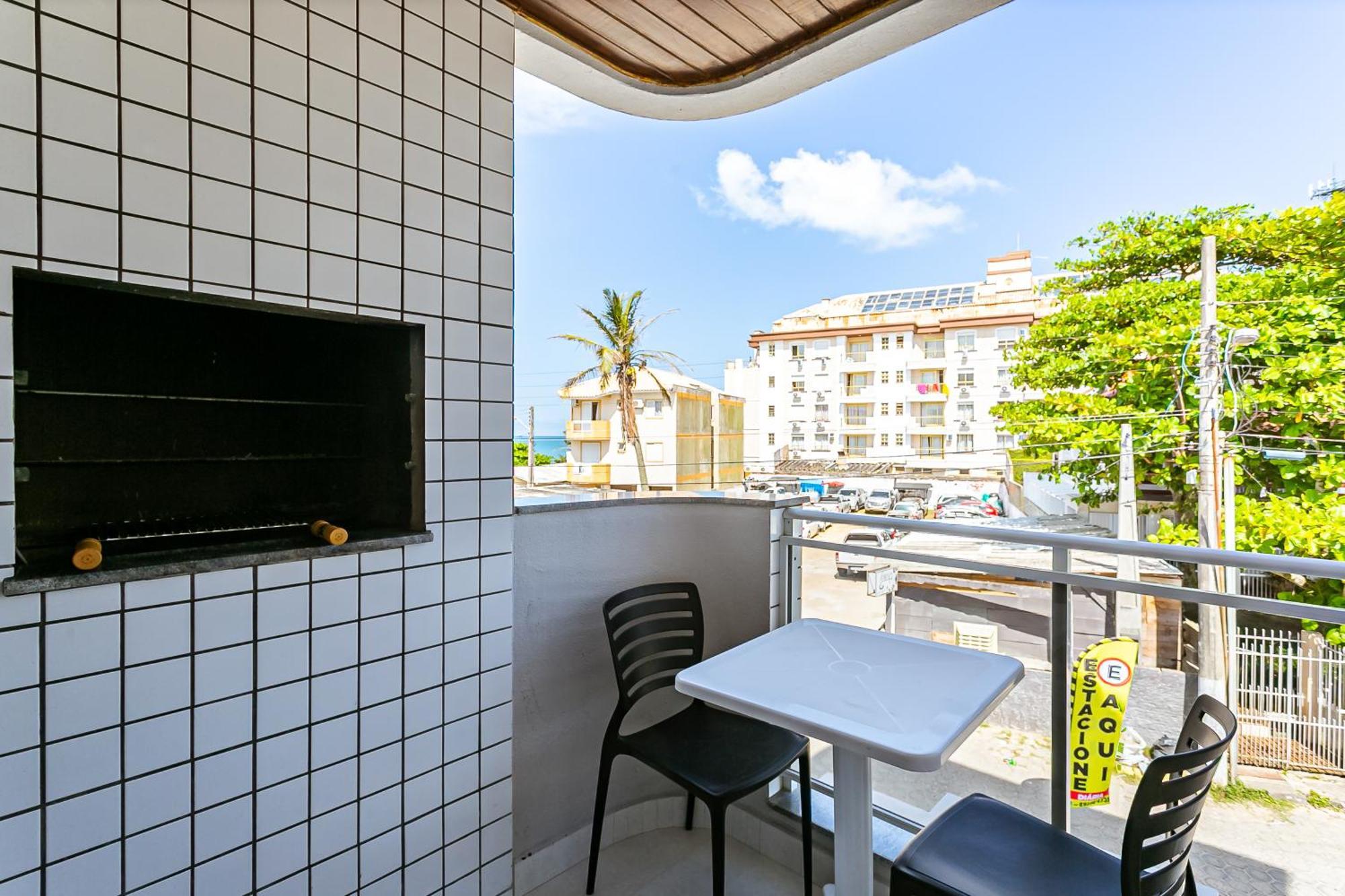 Predio Com Apartamentos Completos, Com Piscina E A Passos Da Praia - Agua Marinha Флорианополис Экстерьер фото